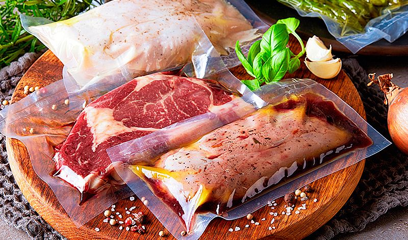 Proponer la venta de diversas carnes y otros alimentos sellados al vacío
