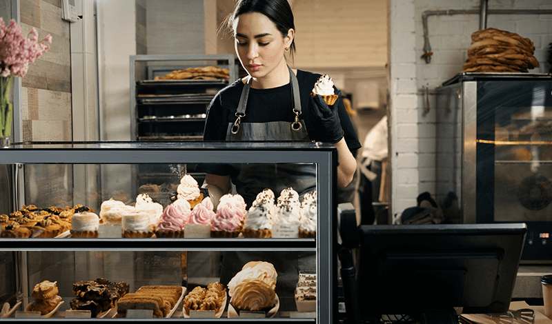 Usos de una vitrina mantenedora