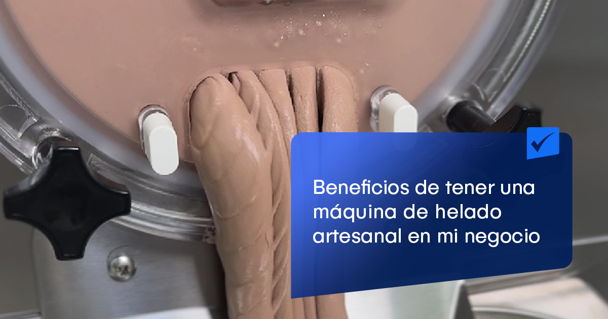 Beneficios de tener una máquina de helado artesanal en mi negocio