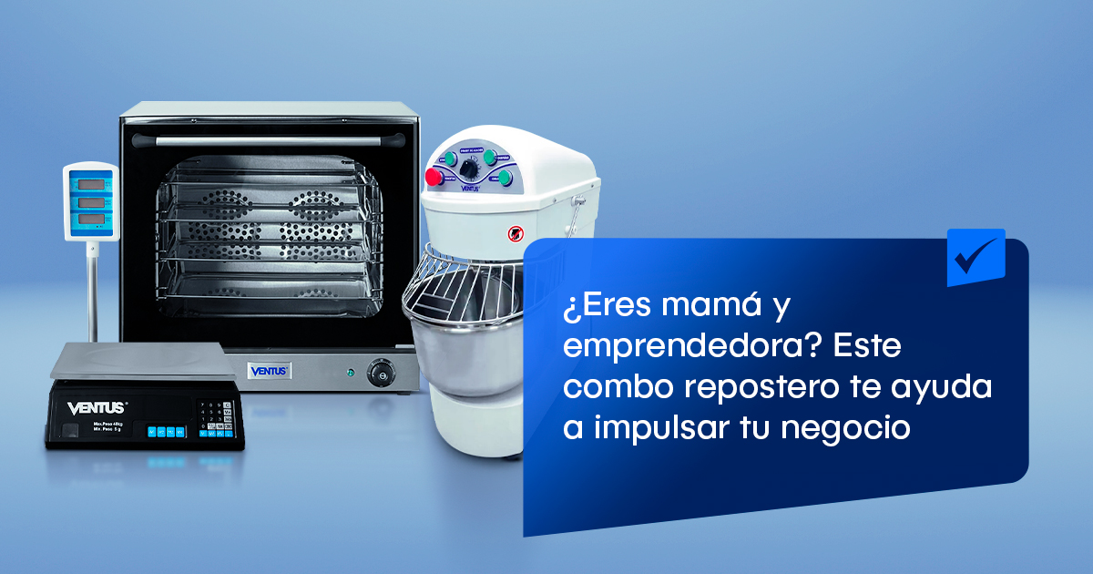 ¿Eres mamá y emprendedora? Este combo repostero te ayuda a impulsar tu negocio