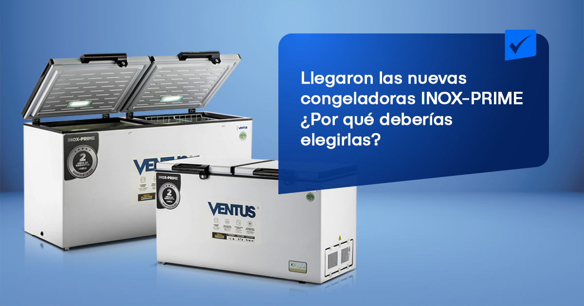 Llegaron las nuevas congeladoras INOX-PRIME ¿Por qué deberías elegirlas?