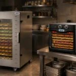Deshidratadores para restaurantes en uso.